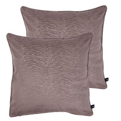 Poszewka welwetowa tłoczona PERFECT CHIC 45x45 taupe