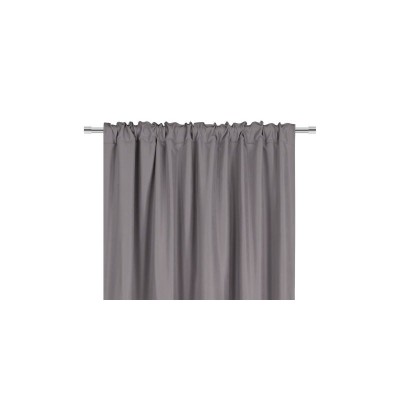 Zasłona SOFT CHIC grey 135x270 na taśmie