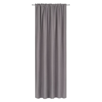 Zasłona SOFT CHIC grey 135x270 na taśmie